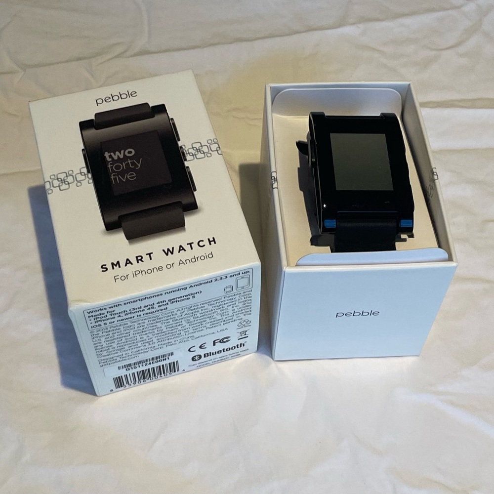 New pebble smart watch